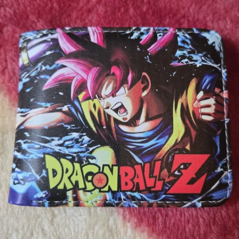 New dragon ball z anime manga leather wallet